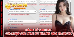 Đăng Ký Sodo66 - Gia Nhập Sân Chơi Uy Tín Chỉ Qua Vài Bước